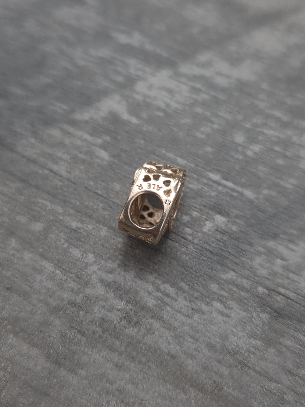 Ale R. Rose Gold Heart Charm